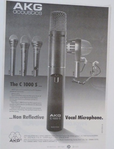 Vintage magazine advert - magazine, 1989